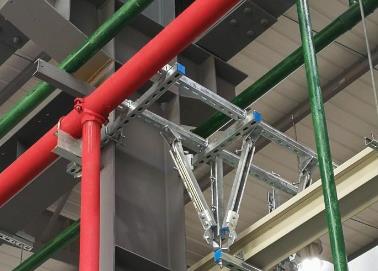 相城该抗震支架的整体式支吊架结构协调性好